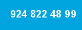 924 822 48 99 924 822 48 99